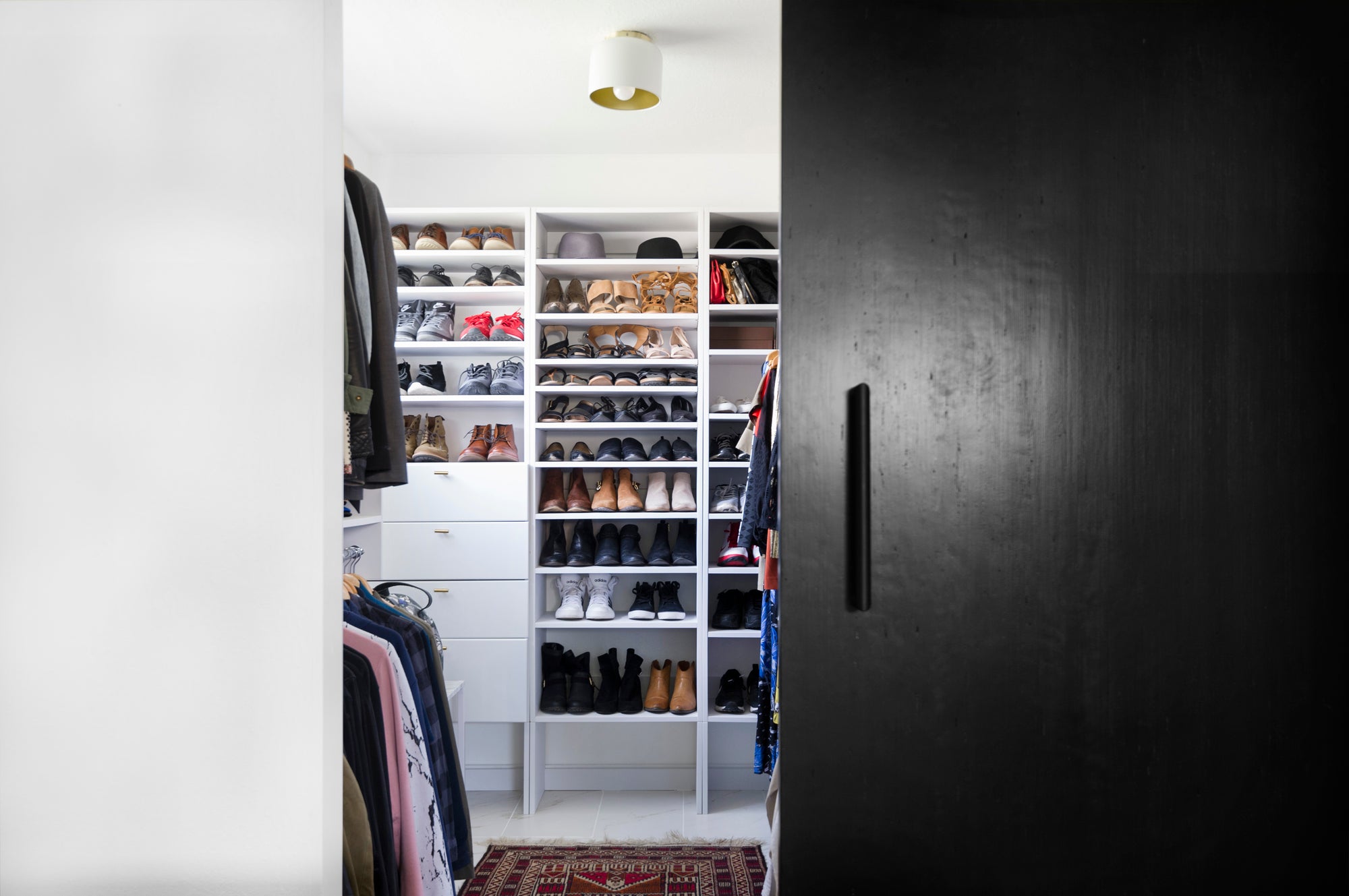 SIMPLE DIY WOODEN SHELF DIVIDERS TO TRANSFORM YOUR SMALL CLOSET - If Only  April