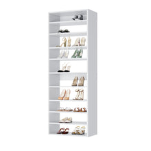 Vista Shoe Shelf Short Tower - White, 19.5 Wide